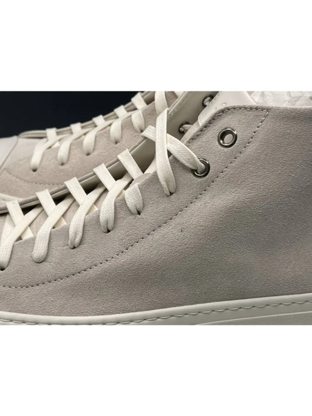 Good Man Brand Legacy Hi-Top Beige‎ Suede  Leather Sneakers Men’s Size 10